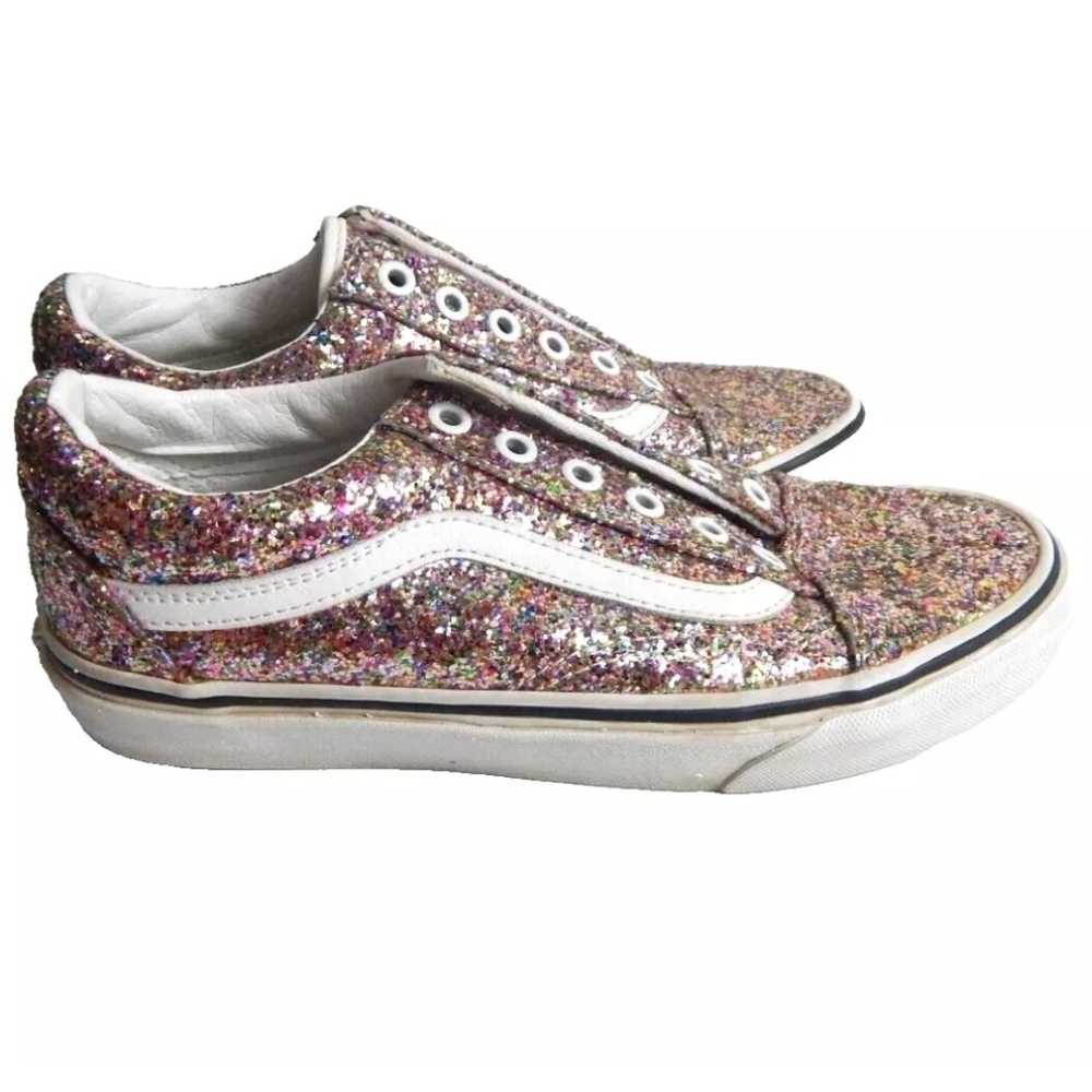 Vans Old Skool Rainbow Glitter Sneakers